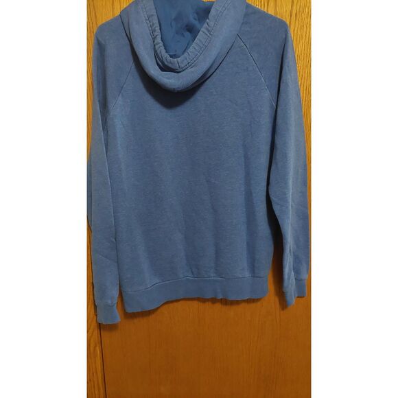 Under Armour Men’s Hoodie Sweatshirt Small Blue Logo Pullover - Picture 2 of 4